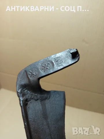 Стара Ръчно Кована Колекционерска Коса., снимка 4 - Антикварни и старинни предмети - 49611548