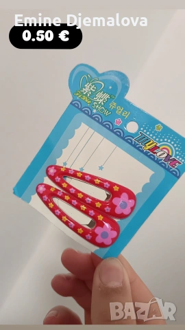 детски ленти обици 0.50 € за бр , снимка 4 - Шноли, диадеми, ленти - 54018445