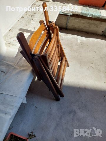 Сгъваеми стола , снимка 5 - Градински мебели, декорация  - 45495510