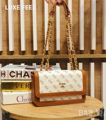 Дамски Кожени Чанти ⚜️ GUESS , снимка 6 - Чанти - 52542657
