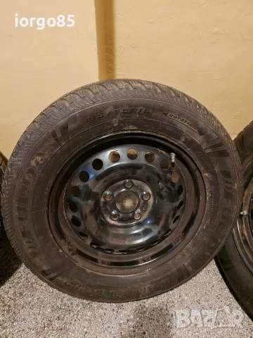 Гуми с джанти 5*114.3/16 със зимни гуми FULDA NISSAN, RENAULT, снимка 4 - Гуми и джанти - 52658626