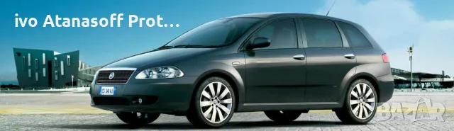 На части Fiat Croma 2.4 2005г. черен , метан