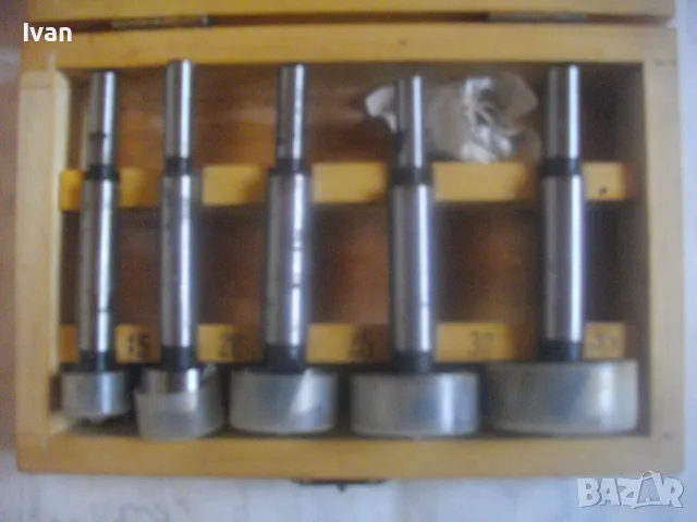 15-35мм НОВ КОМПЛЕКТ ГОЛЕМИ ФРЕЗЕРИ ЗА ОБЕРФРЕЗА В ДЪРВЕНА КУТИЯ ГЕРМАНИЯ/НИДЕРЛАНДИЯ, снимка 17 - Други инструменти - 49775576