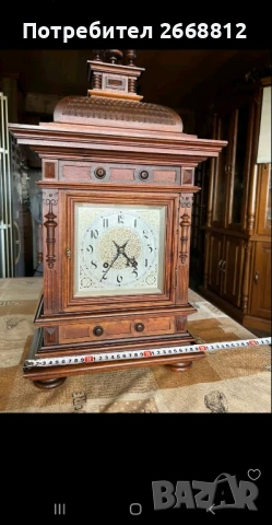 часовник, снимка 3 - Антикварни и старинни предмети - 51168147