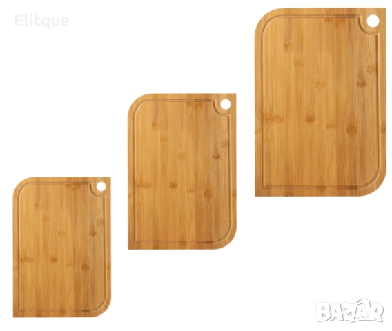 Комплект или на брой бамбукови дъски за рязане, Rosberg, снимка 10 - Други стоки за дома - 52591892
