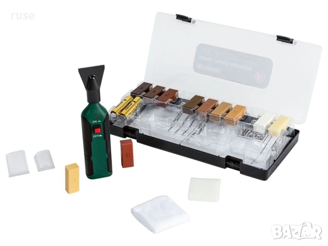 НОВИ! Комплект за ремонт на ламинат и паркет Parkside