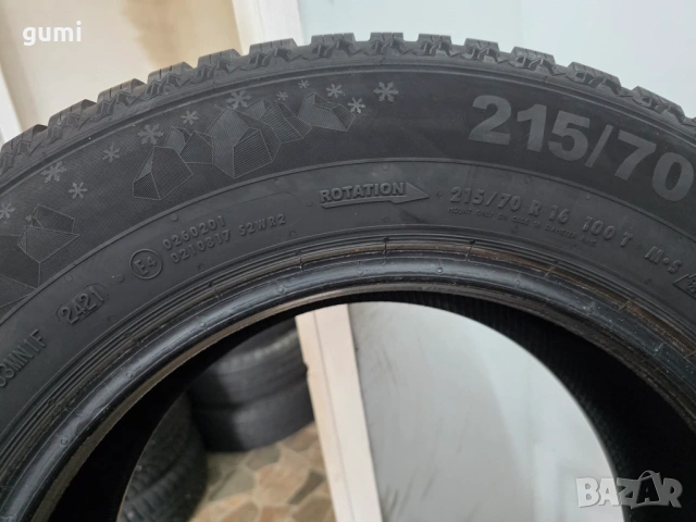 4бр зимни гуми 215/70/16 SEMPERIT L05258 , снимка 6 - Гуми и джанти - 53955701