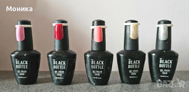 Гел лакове на The black bottle, снимка 4 - Продукти за маникюр - 51215504