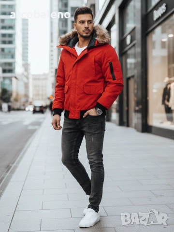 Мъжко зимно яке, 3цвята , снимка 3 - Якета - 52777557