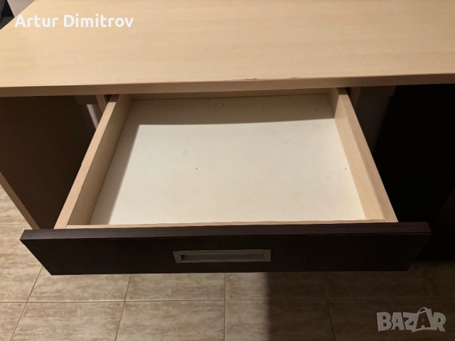Бюро / Работна маса – 176×55×76 см, снимка 4 - Бюра - 51710506
