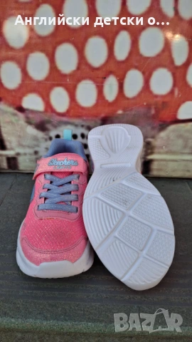 Английски детски светещи маратонки-SKECHERS, снимка 8 - Детски маратонки - 53770173