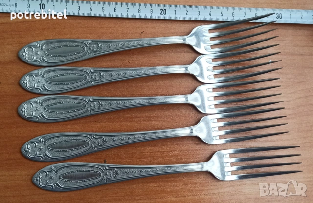 11 прибора за хранене от СССР - от 80те г. на ХХ век, снимка 3 - Прибори за хранене, готвене и сервиране - 53461454