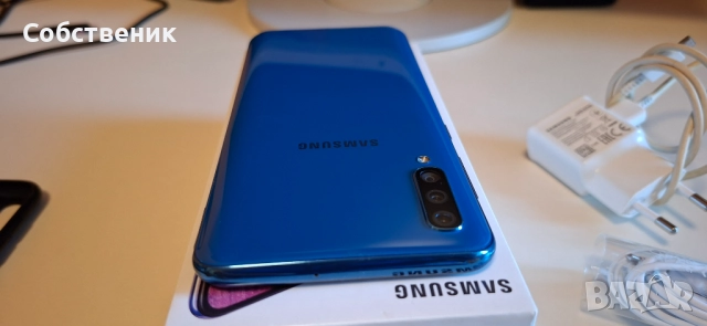 samsung a50 sm-a505fn/ds телефон смартфон кабел адаптер зарядно гръб протектор, снимка 6 - Samsung - 52949216