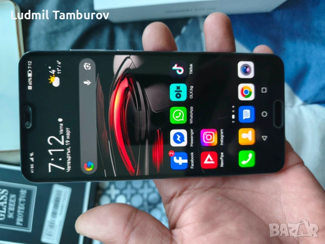 Продавам huawei p20 pro, снимка 2 - Huawei - 53895463