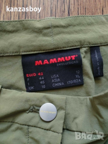 mammut - дамски къси панталони 42/L КАТО НОВИ, снимка 4 - Къси панталони и бермуди - 54115212