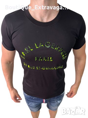 Мъжка тениска Karl Lagerfeld !!!, снимка 1 - Тениски - 45828916