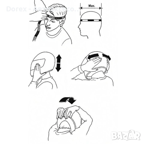 Крос каска за мотор, мотокрос и АТВ - черно-зелена M/L, снимка 6 - Аксесоари и консумативи - 54145170