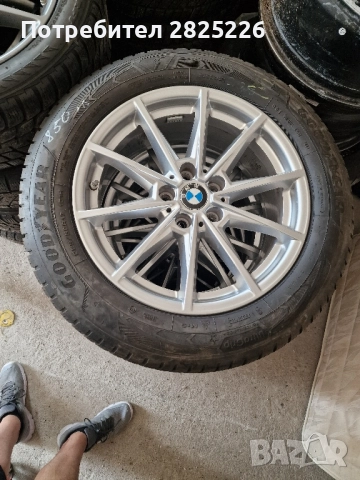 Лети джанти 5х120 R17 със зимни гуми 225 55 17