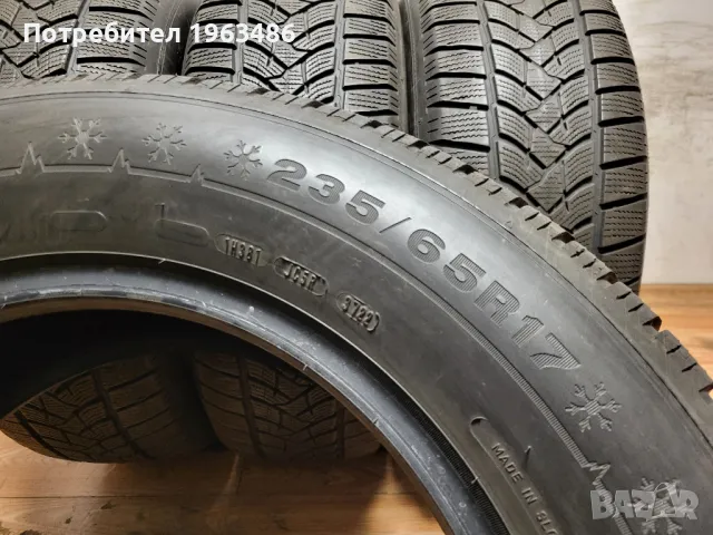 235/65/17 Dunlop DOT3722 / зимни гуми джип, снимка 10 - Гуми и джанти - 48101715