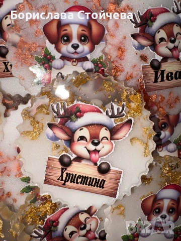 Коледна магнити, снимка 13 - Коледни подаръци - 52307633