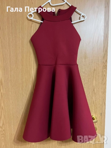 Зимна къса рокля 