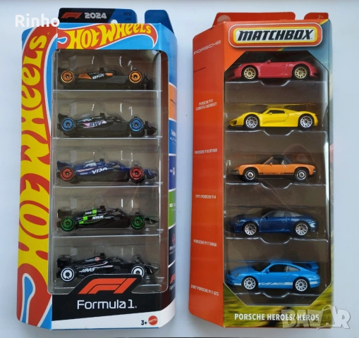 Колекционерски модели автомобили, Hot Wheels, Matchbox 