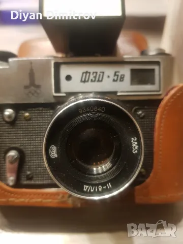 Продавам фотоапарат ФЕД-5В Антика, снимка 2 - Фотоапарати - 47707932