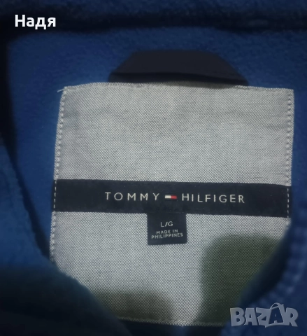 Оригинално Мъжко горнище/яке Tommy Hilfiger Fleece, снимка 7 - Якета - 52866181