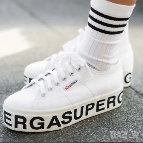 Маратонки Superga 2790  номер 40 ,5 - 41  кецове на платформа 