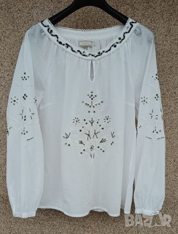 Дамска кенарена къса риза за народна носия., снимка 1 - Тениски - 45572889