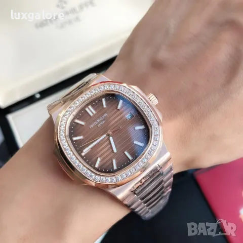 Мъжки часовник Patek Philippe Nautilus с автоматичен механизъм, снимка 4 - Мъжки - 46902984