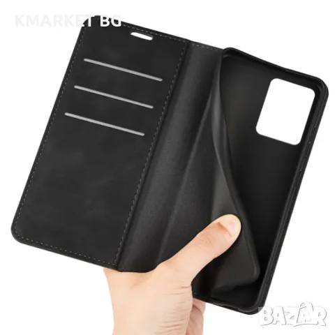 Motorola Moto G14 Wallet Кожен Калъф и Протектор, снимка 10 - Калъфи, кейсове - 48051176