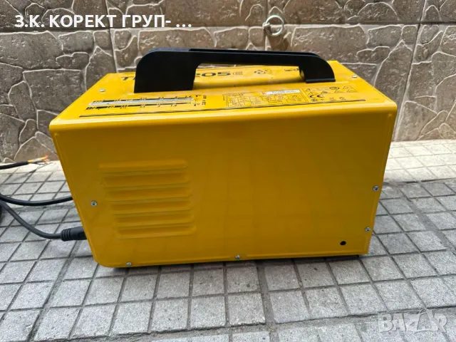 НОВ Електрожен Заваръчен апарат Deca TITAN 205E 4.4 kW, снимка 6 - Други инструменти - 50410351