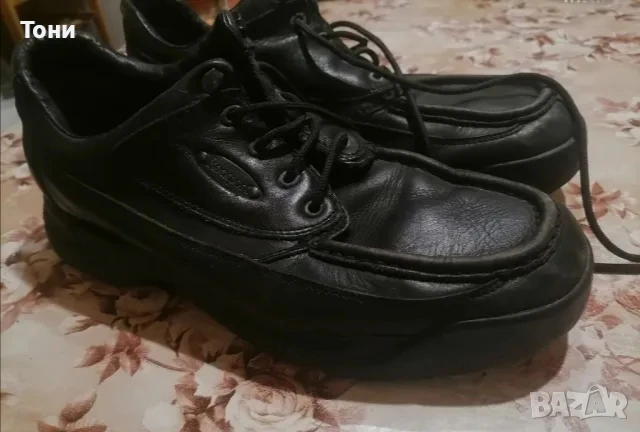 VIBRAM ROCKPORT ОРИГИНАЛ Мъжки Обувки Изцяло от Естествена Кожа 43 , снимка 2 - Ежедневни обувки - 50471451