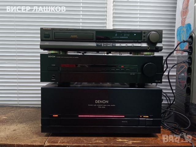 DENON PRA 1100+DENON POA 2200, снимка 12 - Ресийвъри, усилватели, смесителни пултове - 46736907