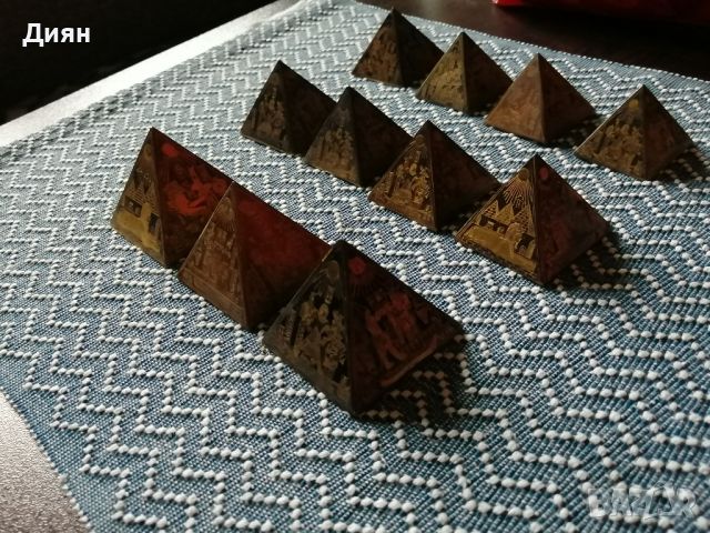 Египетски Сувенирни пирамиди с Пясък от Египет , снимка 9 - Други ценни предмети - 45355429