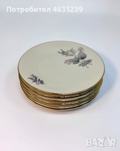 фин немски порцелан Edelstein Bavaria, снимка 5 - Сервизи - 52935364