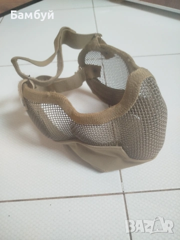 Invader Gear V2 Steel Mesh Mask – Airsoft маска с защита за уши, снимка 4 - Въздушно оръжие - 53991579