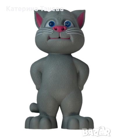 Talking Tom Интерактивен говорящ котарак, снимка 2 - Образователни игри - 51528461