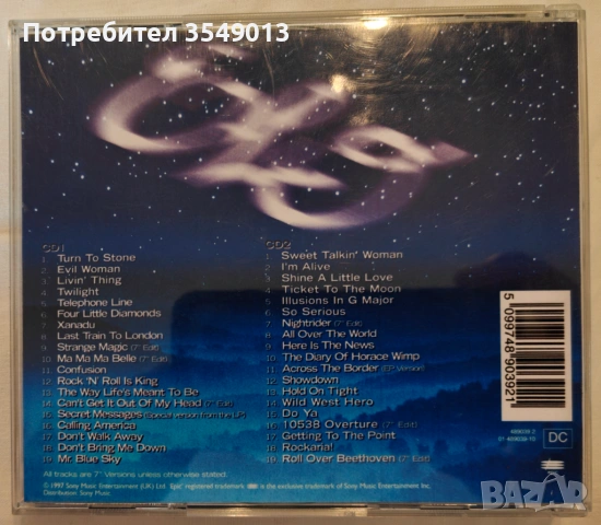 CD / ЦД компакт диск - Electric Light Orchestra (ELO) [2CD], снимка 2 - CD дискове - 54181886