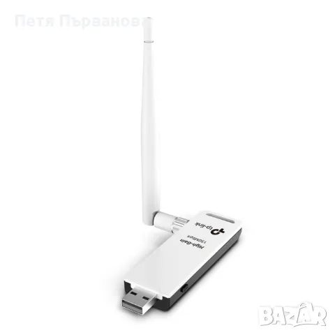 Безжичен USB адаптер с голямо усилване 150 Mbps , снимка 4 - Мрежови адаптери - 50203562