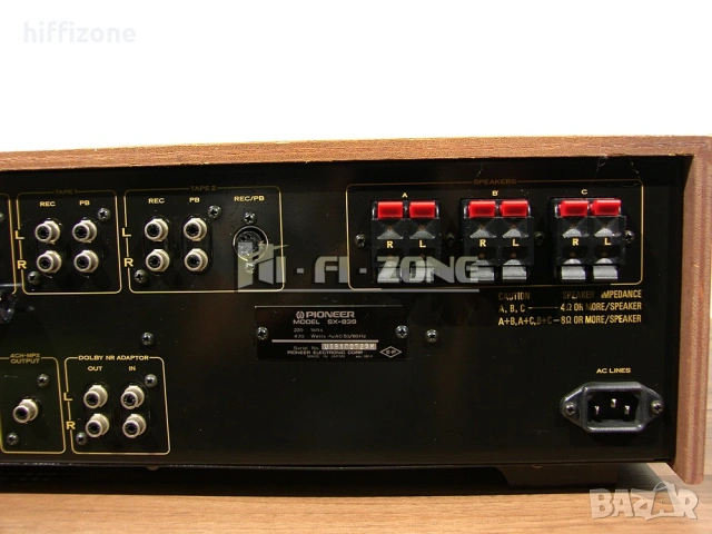 Ресивър    Pioneer sx-939 , снимка 9 - Ресийвъри, усилватели, смесителни пултове - 54041195