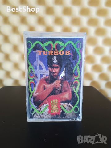 Turbo B - Make way for the maniac, снимка 1 - Аудио касети - 46018796