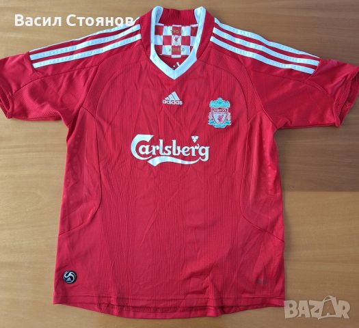 Ливърпул/Liverpool adidas 2008-09г. - за ръст 155см., снимка 1 - Фен артикули - 46782866