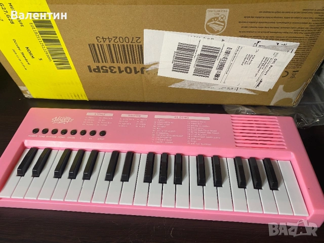 Детско пиано с 37 клавиша Costway, снимка 5 - Музикални играчки - 53160453