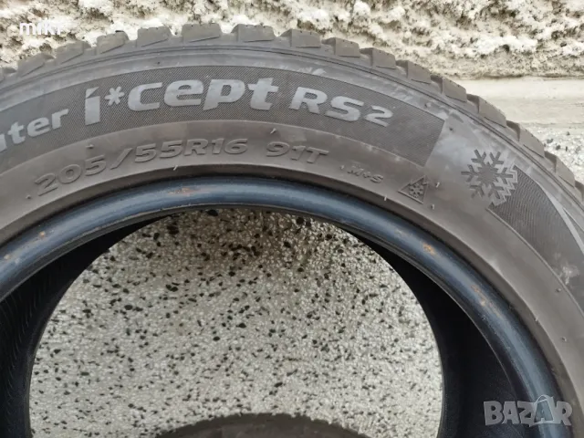 Зимни гуми 205/55/16 Hankook DOT2817 (6мм.)протектор, снимка 2 - Гуми и джанти - 48309706