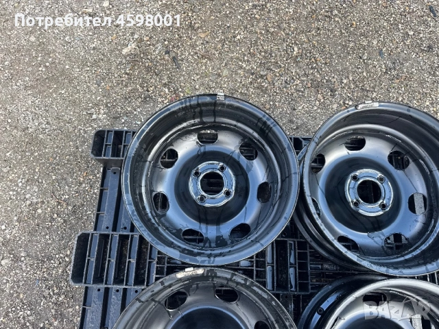 4бр.Оригинални джанти 16цола 4x108 за пикапи Berlingo(2008-2022),Partner(2008-2023), снимка 13 - Гуми и джанти - 54012043