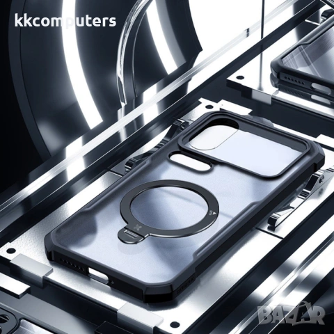 XUNDD Прозрачен Калъф за Xiaomi 17 Pro - TPU+Акрил, Airbag, 0.8mm защита, Черен, снимка 11 - Резервни части за телефони - 53888648