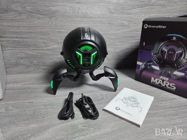 ПРОМО ! GravaStar Mars PRO Bluetooth преносим говорител / колонка !, снимка 9 - Bluetooth тонколони - 53307394