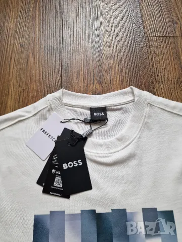 Страхотна мъжка тениска HUGO BOSS размер S M L XL 2XL , снимка 4 - Тениски - 49032535